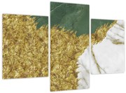 Obraz - Zelený mramor N⁰2 (90x60 cm)