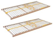 ECOMATRACE PEVNÝ LAMELOVÝ ROŠT DUOSTAR 1+1 Rozmery 90x200