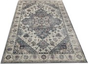 TA Koberec JZ-1205A FLANNEL PRINTED Sivý Obdĺžnikový Rozmer: 80x150 cm