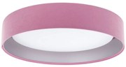 LED Stmievateľné stropné svietidlo SMART GALAXY LED/24W/230V ružová/strieborná + DO