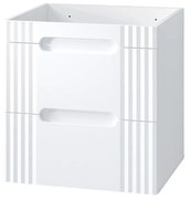 Závěsná skříňka pod umyvadlo Fiji 60 cm bílá