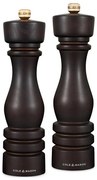 Cole&Mason - Sada mlynčekov na soľ a korenie LONDON 2 ks 22 cm buk/hnedá