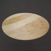 AMADEA Drevený tanier bukový, masívne drevo, 25 cm