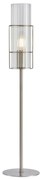 Markslöjd 108558 - Stolná lampa TUBO 1xE14/40W/230V 65 cm lesklý chróm/číra