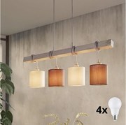 Eglo 49927 - LED závesný luster TOWNSHEND 2 4xE27/60W/230V