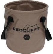Redcliffs Skladacie kempinogvé vedierko s držadlami, 10 l