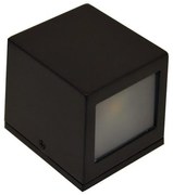 LED Vonkajšie nástenné svietidlo 2xLED/5W/230V 4000K IP54 čierna