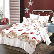 Francúzske obliečky Homa NOLLAIG CHRISTMAS PETS 6-dielna sada 200x220 cm