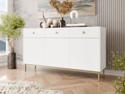Komoda Priboz 3D3SZ, Farby: biela