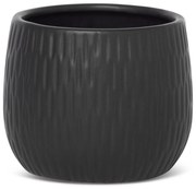 KERAMICKÝ KVETINÁČ (FI) 14X12 CM ČIERNA