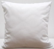 Biele dekoračné obliečky na vankúše Šírka: 40 cm | Dĺžka: 40 cm
