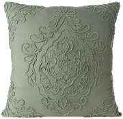 DEKORAČNÁ OBLIEČKA NA VANKÚŠ MIRA 60X60 CM ZELENÁ