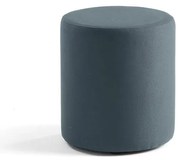 Taburet CASUAL, látka ETNA, Ø 440 mm, petrolejová