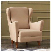 Kreslo ušák NUPI krémové