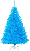 Modrý umelý vianočný stromček, 180 cm 708 vetiev