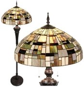Luxury vitráž Tiffany lampa stojacia kolekcia JASPER Ø50*166