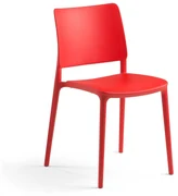 Drevená jedálenská stolička s kovovou konštrukciou, 1+1 ZADARMO | Biano