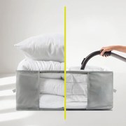 Vákuový plastový úložný box na oblečenie 60x45x25 cm – Homéa
