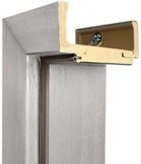 Regulovaná zárubňa 80L 100-140 dub strieborný