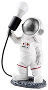 Detská lampička ASTRONAUT 1xE27/40W/230V strieborná/biela