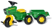 Šlapací traktor Rolly Toys John Deere trojkolesový s prívesom 052769