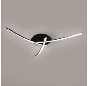 Brilagi - LED stropné svietidlo STRIPES LED/24W/230V čierne