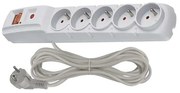 Emos P53876 5 zásuviek 5m