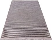 DY Ružový pruhovaný koberec Diamond 01 Rozmer: 80x150 cm