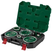 Parkside® Kufrík s náradím na obklady a dlažbu, 9-dielna súprava (100395730)