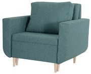 Kreslo DORIS s funkciou spania Tyrkysová