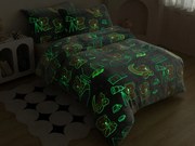 XPOSE® Mikroplyšové obliečky MEDVEDÍ SEN Exclusive (svietiací efekt)