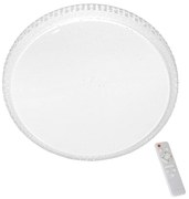 LED Stmievateľné stropné svietidlo CRUZ s diaľkovým ovládačom 1xLED/66W/230V 3300lm