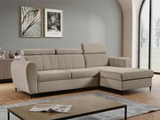 Rohová sedačka Potazuro Mini (béžová) (s úl. priestorom) (p)