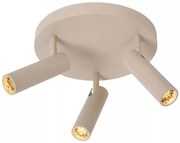 Lucide 22974/13/41 - Bodové svietidlo GRADO 3xGU10/12W/230V béžové