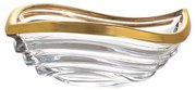 KRIŠTÁĽOVÁ MISA BOHEMIA PRESTIGE WAVE MATT GOLD 305MM