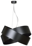 Luster na lanku VIENO 3xE27/15W/230V čierna