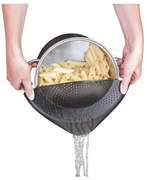 Cedidlo na cestoviny na hrniec Metaltex Clip On, 28 × 13 cm