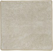 AKCIA: 120x120 cm Kusový koberec Capri Lux cream štvorec, béžová, chodba / predsieň, Vopi