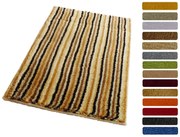 ROUTNER Kúpeľňová predložka PESCINA Hnedobéžová 10608 - Hnedobéžová / 50 x 80 cm 10608