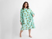 XPOSE® Mikinová deka s barančekom AVOKÁDO