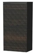 Kúpeľňová skrinka nízka SAT Cube Way 32,5x63x20 cm hnedá mat CUBE3DH321DLHP