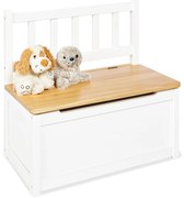 Pinolino Detská lavica s úložným priestorom Fenna (biela)  (100264576)