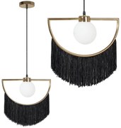 Toolight Toolight, závesné svietidlo 1xE27, APP779-3C, zlatá-čierna, OSW-07003