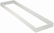 BERGE Prisadený rámček pre LED panely 30x120, plastový, 65mm