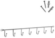 Erga príslušenstvo, 7-háčik na uteráky, chrómová, ERG-YKA-E.WK7