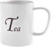 Hrnček Tea 380 ml, biela keramika%