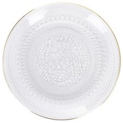 Dezertný tanier DAJANA so zlatým okrajom SS23 848754