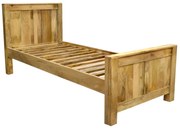 Posteľ Hina 90x200 z mangového dreva Mango natural