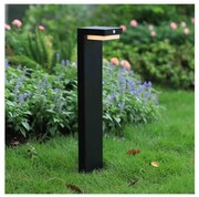 Zuma Line PT33813 - LED Solárna lampa GRID LED/4,5W/2000 mAh IP44 čierna