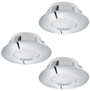 Eglo 95822 - SADA 3x LED podhľadové svietidlo PINEDA 1xLED/4,9W/230V